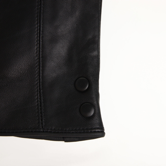 Перчатки женские, размер M, с утеплителем, цвет чёрный