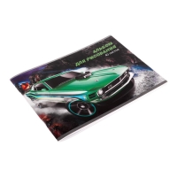 Альбом для рисования А4, 40 листов на скрепке "Дрифт", обложка мелованный картон, внутренний блок офсет 100 г/м² Альбом для рисования А4, 40 листов на скрепке "Дрифт", обложка мелованный картон, внутренний блок офсет 100 г/м²