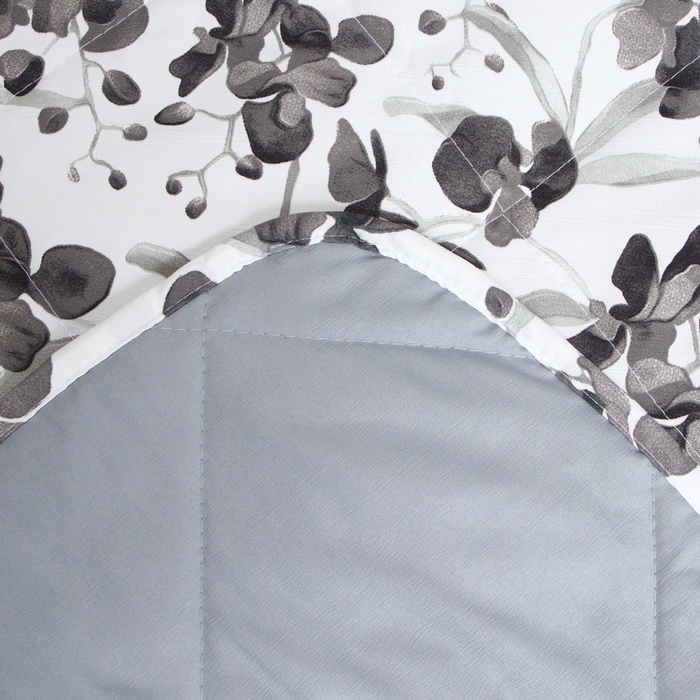 Покрывало LoveLife евро макси Flowers 240*230&plusmn;5 см, жатка, 100% п/э