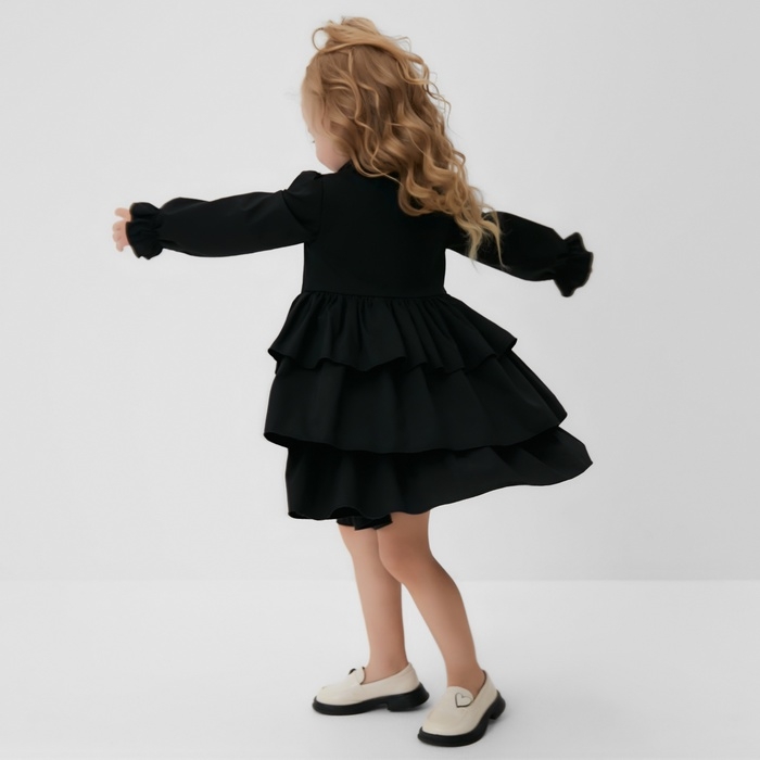 Платье для девочки MINAKU цвет чёрный, рост 116 см