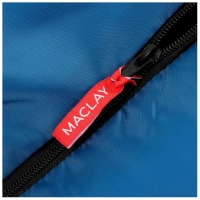 Спальный мешок maclay camping comfort summer, одеяло, 2 слоя, левый, 220х90 см, +10/+25&deg;С