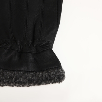 Перчатки мужские, размер XXL, с утеплителем, цвет чёрный Перчатки мужские, размер XXL, с утеплителем, цвет чёрный