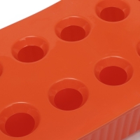 Ящик для выращивания зелёного лука, 29 × 16 × 8,5 см, 2,5 л, 10 лунок, пластик, оранжевый, Greengo Ящик для выращивания зелёного лука, 29 × 16 × 8,5 см, 2,5 л, 10 лунок, пластик, оранжевый, Greengo