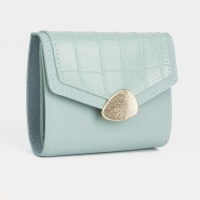 Кошелёк женский на кнопке, цвет мятный Кошелёк женский на кнопке, цвет мятный