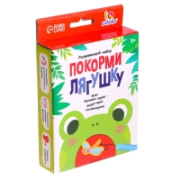 Развивающий набор «Покорми лягушку», 3+ Развивающий набор «Покорми лягушку», 3+