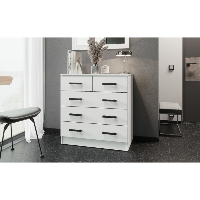 Комод Эра (К800-3/2), 800х830х440 Белый Комод Эра (К800-3/2), 800х830х440 Белый