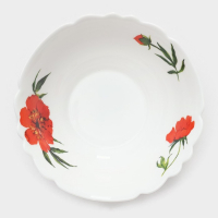 Сервиз столовый &laquo;Бархатная роза&raquo;, 37 предметов, стеклокерамика