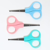 Ножницы детские безопасные, маникюрные, от 0 мес., цвета МИКС Ножницы детские безопасные, маникюрные, от 0 мес., цвета МИКС