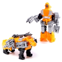Набор роботов &laquo;Атака звероботов&raquo;, 5 штук, собираются в одного