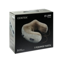 Массажная подушка Centek CT-2199, 3.7 Вт, 7 режимов, 12 головок, ИК-подогрев, бежевая Массажная подушка Centek CT-2199, 3.7 Вт, 7 режимов, 12 головок, ИК-подогрев, бежевая