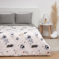 Покрывало LoveLife 1,5 сп Astronaut 150*210&plusmn;5 см, новосатин, 100%п/э