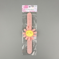 Игольница на браслете «Цветочек», 23 × 8 см, цвет розовый МИКС Игольница на браслете «Цветочек», 23 × 8 см, цвет розовый МИКС