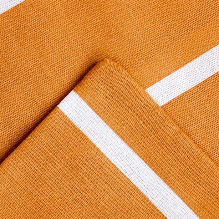 Постельное бельё Этель Евро Mustard stripes 200х217см, 220х240см, 70х70см-2 шт, 100% хлопок,поплин