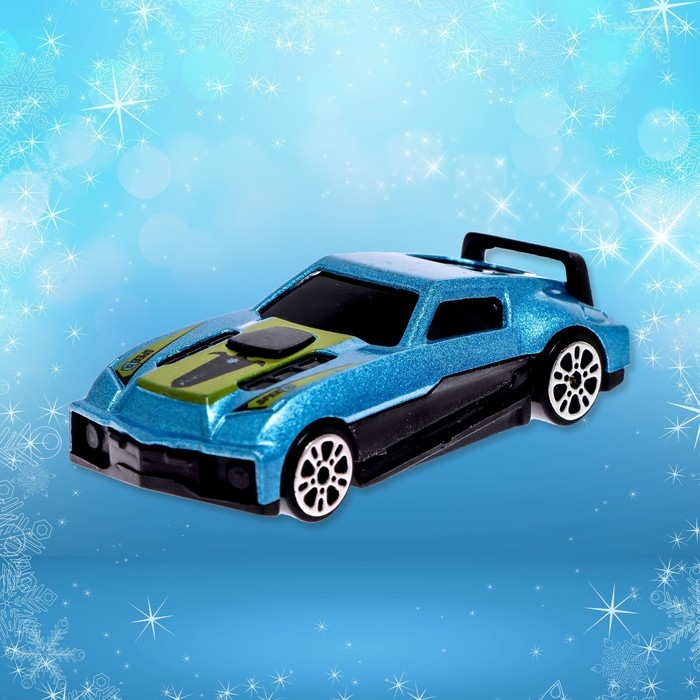 Новогодний шар с игрушкой &laquo;Гоночная машинка&raquo;, МИКС