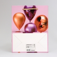 Пакет ламинированный «Шарики», MS 18 × 23 × 10 см Пакет ламинированный «Шарики», MS 18 × 23 × 10 см