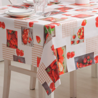 Клеёнка на стол Доляна &laquo;Виктория&raquo;, на нетканой основе, ширина 137 см, рулон 20 м