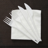 Набор пластиковой одноразовой посуды на 6 персон &laquo;Пикничок&raquo;, цвет МИКС