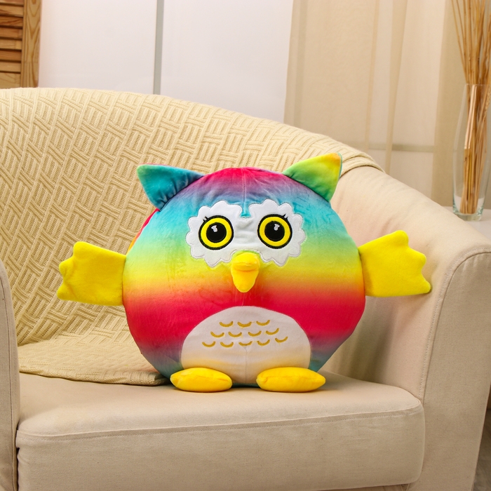 Мягкая игрушка &laquo;Сова&raquo; с пледом, 30 см