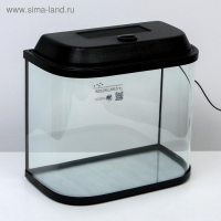 Аквариум "Лагуна", 45 литров, 47 х 26 х 38 см, чёрный Аквариум "Лагуна", 45 литров, 47 х 26 х 38 см, чёрный