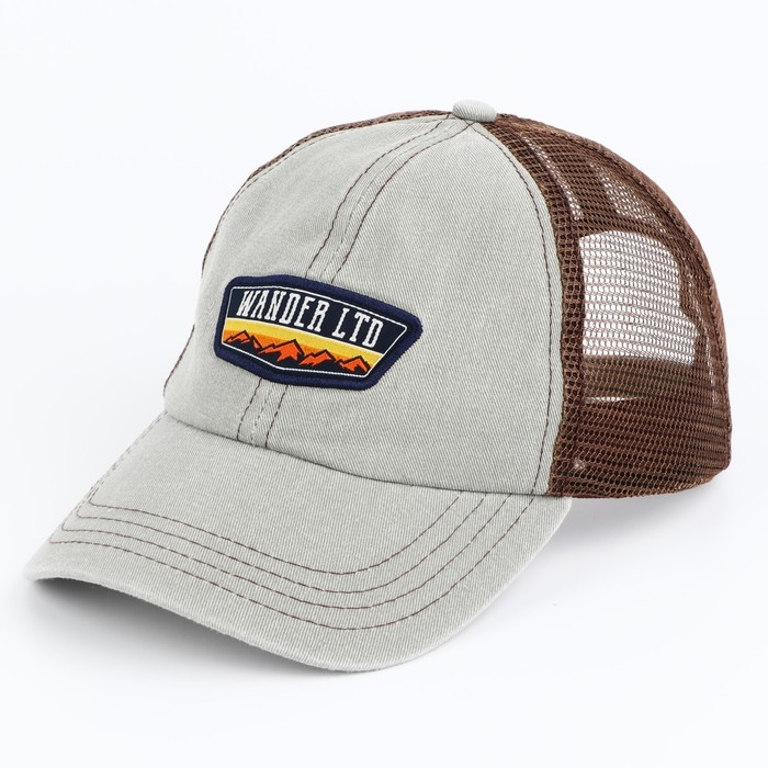 Кепка мужская с сеткой Wander LTD, р-р 56 Кепка мужская с сеткой Wander LTD, р-р 56