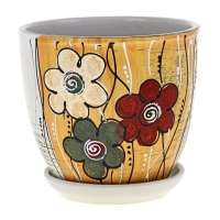 Горшок цветочный Рапсодия 2,5л с подставкой Горшок цветочный Рапсодия 2,5л с подставкой