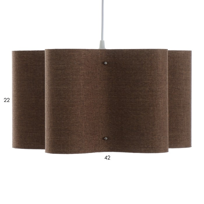 Светильник BayerLux "Лаура" Е27 15Вт шоколадный 52х52х26-126 см