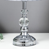 Настольная лампа 16884/1 Е27 40Вт хром 22х22х35 см RISALUX Настольная лампа 16884/1 Е27 40Вт хром 22х22х35 см RISALUX