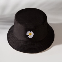 Панама двусторонняя MINAKU &laquo;Ромашка&raquo; цвет белый, размер 56-58