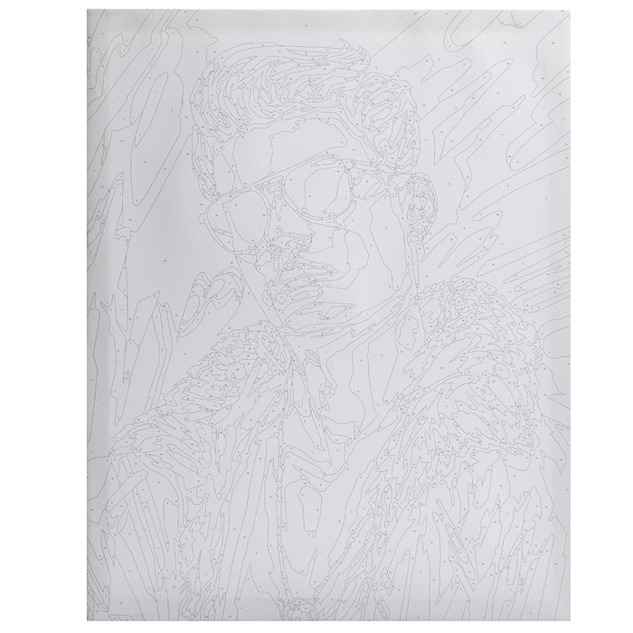 Картина по номерам на холсте с подрамником «Блондин в очках», 40 х 50 см Картина по номерам на холсте с подрамником «Блондин в очках», 40 х 50 см