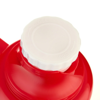 Термос 1.8 л, со стеклянной колбой, 12 х 36 см, красный