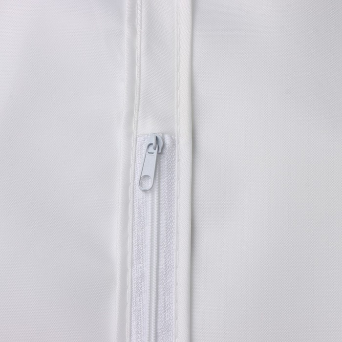 Чехол для одежды LaDо́m, ПВХ окно, плотный, 60&times;90 см, цвет белый