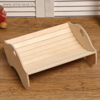 Хлебная корзинка деревянная "Колосок", 29&times;24&times;13.5 см