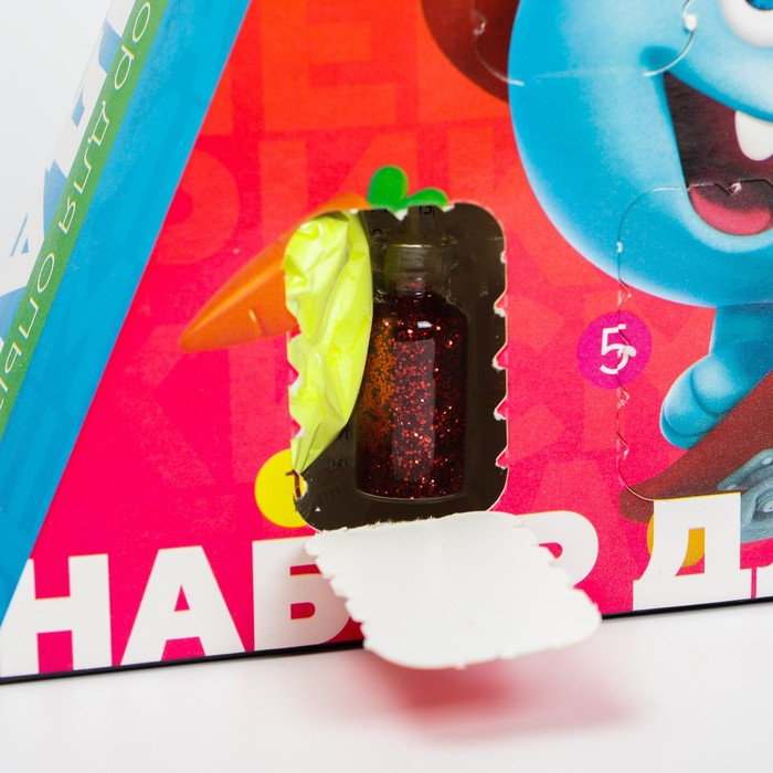 Адвент календарь Адвент календарь "Новый год", 9 опытов, Смешарики