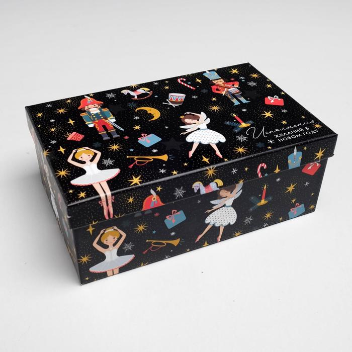 Набор подарочных коробок 5 в 1 &laquo;Щелкунчик&raquo;, 32,5 х 20 х 12,5 - 22 х 14 х 8,5 см, Новый год