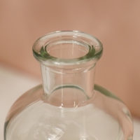 Ваза для цветов стекло новогодняя «Волшебных моментов», 125 мл, высота 10 см Ваза для цветов стекло новогодняя «Волшебных моментов», 125 мл, высота 10 см