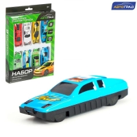 Набор металлических машин «Городские гонки», 8 шт., МИКС Набор металлических машин «Городские гонки», 8 шт., МИКС