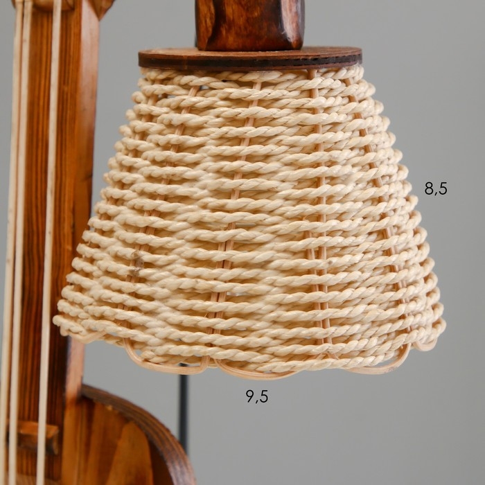 Настольная лампа "Гитара" Е12 10х20х38 см