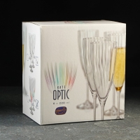 Набор бокалов для шампанского «Кейт», 220 мл, 6 шт Набор бокалов для шампанского «Кейт», 220 мл, 6 шт