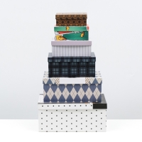 Набор коробок 6 в 1 "Лучшему мужчине", 30,5 х 20 х 13 - 13,5 х 8 х 5 см Набор коробок 6 в 1 "Лучшему мужчине", 30,5 х 20 х 13 - 13,5 х 8 х 5 см