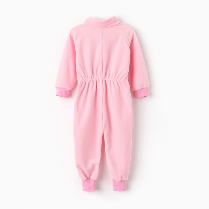 Комбинезон детский, цвет розовый, рост 104 см
