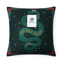 Подушка Этель "Merry Xmas" Этель 40х40 см, 100% п/э, велюр Подушка Этель "Merry Xmas" Этель 40х40 см, 100% п/э, велюр
