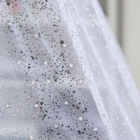 Балдахин для детской кроватки &laquo;Звездная пыль&raquo;, без основания р-р 165х500 см, цвет белый