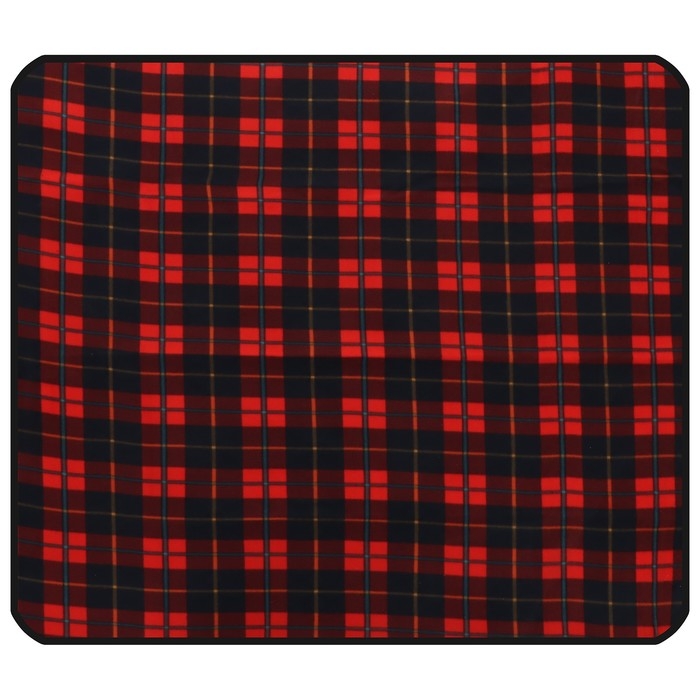 Коврик туристический Maclay, флис, 130х150х0.3 см, цвет МИКС