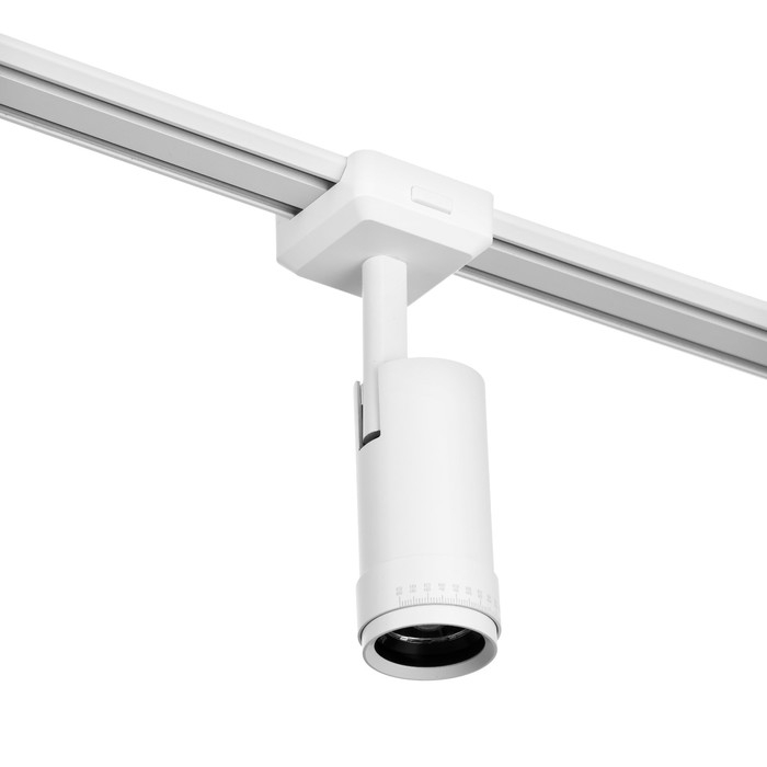 Светильник трековый SLIM Светильник трековый SLIM "Акцент" LED 9Вт 3000K-6000К 48V CRI90 белый 6х6х18,8см