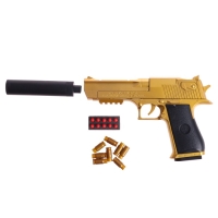 Пистолет &laquo;Дигл&raquo; с мягкими пулями и вылетающими гильзами, детский