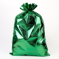 Подарочный мешок Деда Мороза &laquo;Елочка&raquo;, зеленый, 60 х 40см