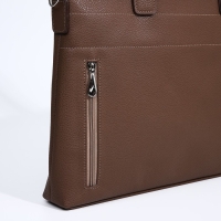 Сумка деловая TEXTURA, большой размер, цвет коричневый Сумка деловая TEXTURA, большой размер, цвет коричневый