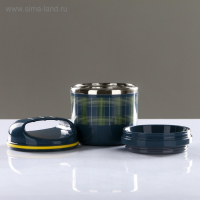 Ланч бокс с отделениями большие, контейнер для еды "Аланхе", 780 мл, сохраняет тепло 3 ч, 11 Ланч бокс с отделениями большие, контейнер для еды "Аланхе", 780 мл, сохраняет тепло 3 ч, 11