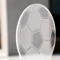 Светильник "Футбольный мяч" от сети 9,5x12,5x16 см Светильник "Футбольный мяч" от сети 9,5x12,5x16 см