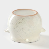 Горшок для запекания керамический «Шебби», 650 мл, d=11,5 см Горшок для запекания керамический «Шебби», 650 мл, d=11,5 см